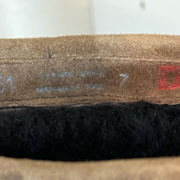 UGG Karisa tassel 1009251 luxe collection brown suede boots with fringe size 7 - Picture 14 of 16